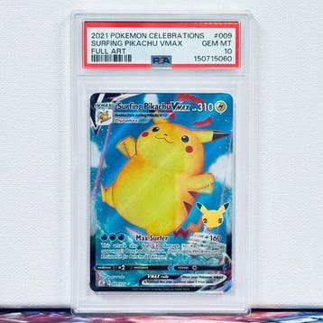 Pokémon Graded card - SURFING PIKACHU VMAX #009 - Pokémon -, Nieuw