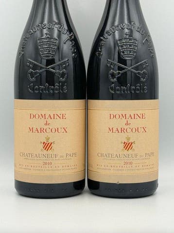 2007 & 2010 Domaine de Marcoux - Châteauneuf-du-Pape, Nieuw