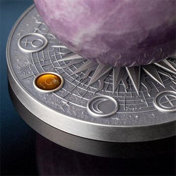 Ghana. 10 Cedis 2024 Mercury - Solar System - Antique