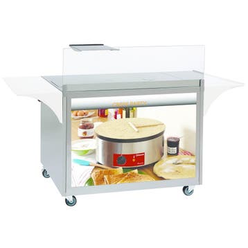 Meubel | Voor Pannenkoeken | Op 4 Wielen | 0.4kW |, Verzenden