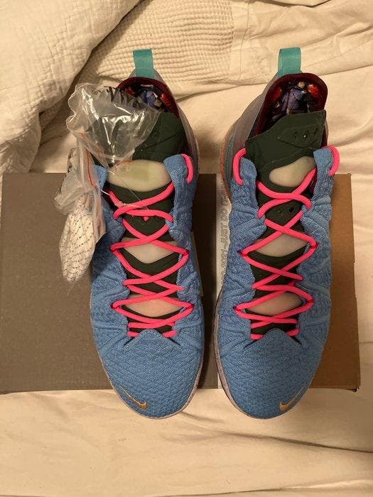 Nike - LeBron 18 - High-top sneakers - Maat: EU 46, Kleding | Heren, Schoenen
