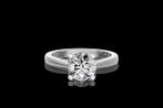 Ring - 14 karaat Witgoud - 2.06ct. tw. Diamant (Lab-grown), Handtassen en Accessoires, Ringen, Nieuw