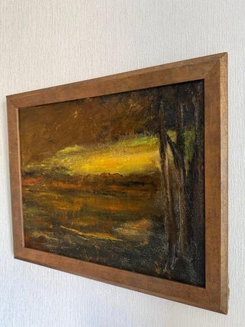 Louis Clesse (1889-1961) - Avondlandschap