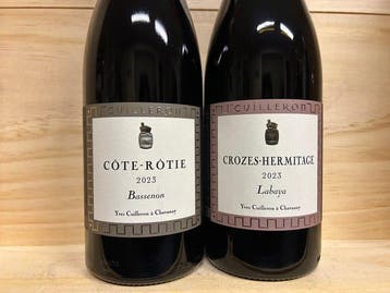 Yves Cuilleron : Côte-Rôtie Bassenon, Crozes-Hermitage, Nieuw