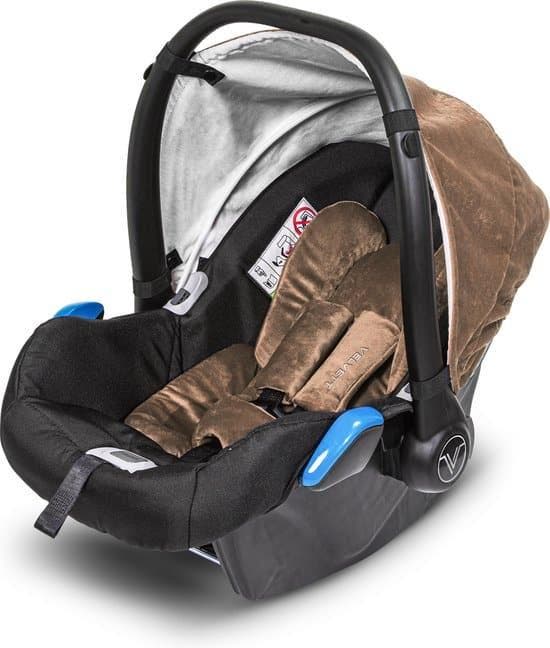 Velvett autostoel - Desert Sand, Caravans en Kamperen, Kampeermeubelen, Zo goed als nieuw, Verzenden