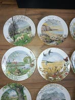 Royal Worcester - Peter Banett - Wandbord (12) - Porselein
