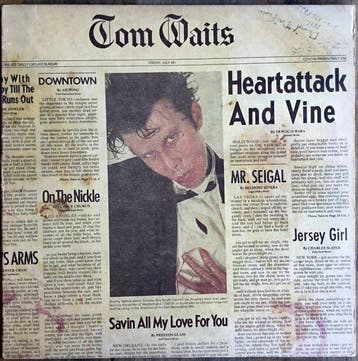 Tom Waits - Heartattack And Vine - LP - 1980