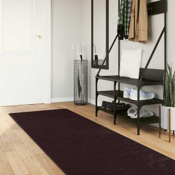 vidaXL Tapijt Runner MARSA Antraciet 80 x 450 cm Polyester, Verzenden