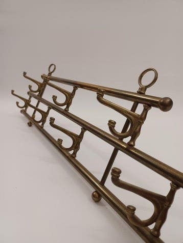 Kapstok - Messing - Vintage haken
