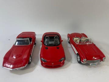 Bburago, Revell 1:18 - Voiture de sport miniature (3) -, Nieuw