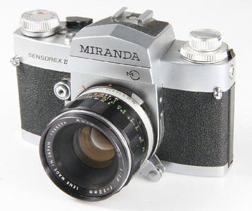 Miranda Sensorex II + Auto-Miranda 1,8- 50mm - Single lens, Nieuw