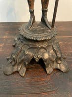 Kandelaar - Brons, Messing - Figurale Kandelaar