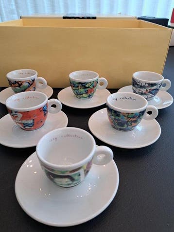Illy - Nam June Paik - Koffieservies (12) - Nam June Paik -