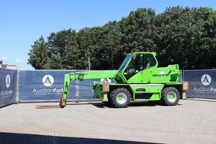 Veiling: Verreiker Merlo ROTO 30.16EV Diesel 3000kg 16.0m 20, Articles professionnels, Machines & Construction | Grues & Excavatrices