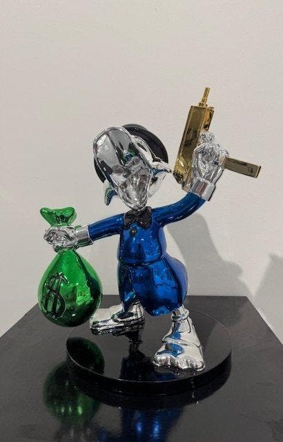 Van Apple - Show Me The Money, Antiek en Kunst, Kunst | Designobjecten