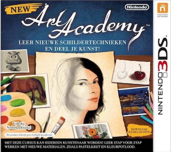 New Art Academy (Losse Cartridge) (3DS Games), Consoles de jeu & Jeux vidéo, Jeux | Nintendo 2DS & 3DS, Enlèvement ou Envoi