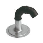 Kabeldoorvoer met bocht - Ø110 mm - Platdak, Verzenden