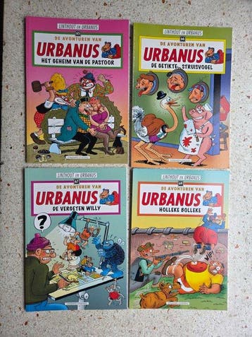 Urbanus in de range 65 t/m 174 - 63 Album - EO - 1995/2009, Nieuw