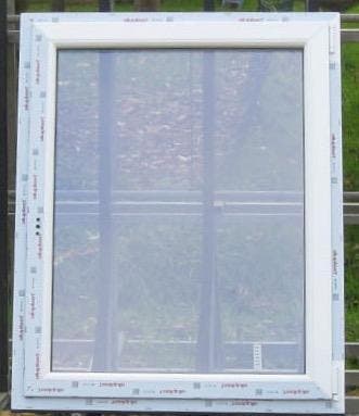 pvc raam , chassis , venster , kozijn 100 x 125 wit, Bricolage & Construction, Ophalen of Verzenden, Raamkozijn