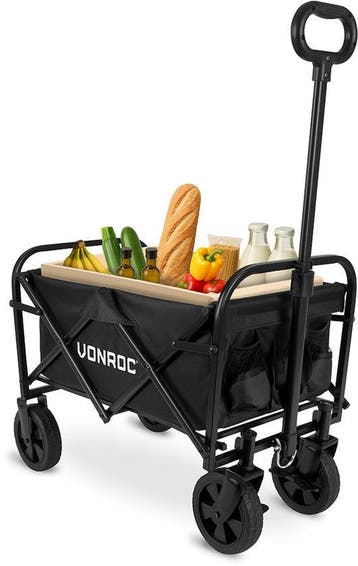 2dekans | VONROC Bolderkar – Compact model – Opvouwbaar – 60, Ophalen of Verzenden, Nieuw