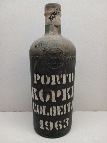 1963 Kopke - Colheita Port, Tawny - Embouteillé en 1981 -, Verzamelen, Nieuw