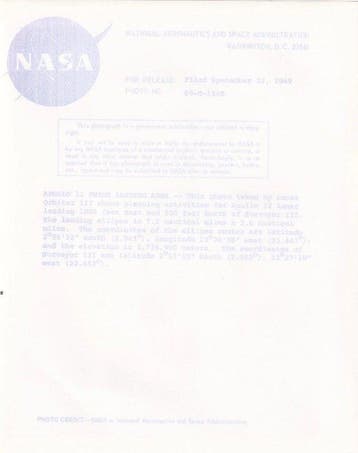 NASA - Official 1969 - Apollo 12 Prime Landing Area,