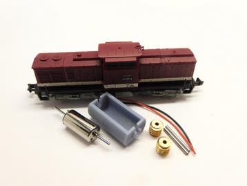 Micromotor NB009G Brawa BR 110, 111, 112, 114, 115, 201,, Verzenden, Overige typen