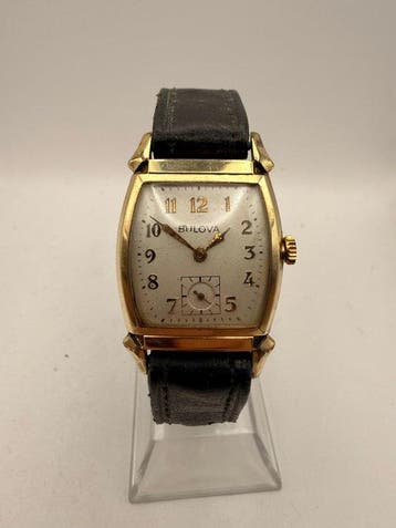 Bulova - Bulova Art Deco Tank - 10k Gold Rolled - Zonder, Nieuw