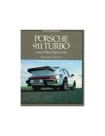 PORSCHE 911 TURBO, 3 AND 3.3 LITRE, PROJECT No.930 (OSPREY.., Ophalen of Verzenden, Nieuw