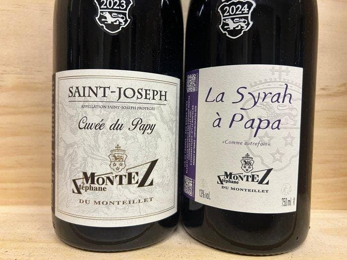 Stéphane Montez, Yves Cuilleron, Pierre Gaillard : 3, Collections, Vins