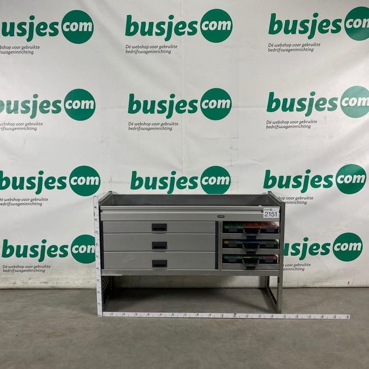 Aluca aluminium gebruikte bedrijfswagen inrichting (nr 2151), Auto-onderdelen, Overige Auto-onderdelen, Gebruikt, Verzenden