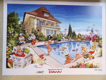 Onuitgegeven werk van Dany 1 - luxe hc + gesigneerde prent -, Boeken, Nieuw
