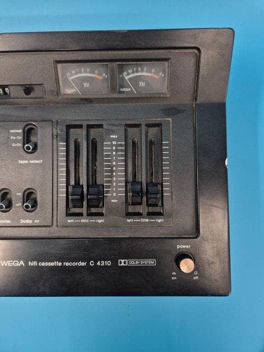 Wega - C 4310 Cassetterecorder-speler, TV, Hi-fi & Vidéo, Radios