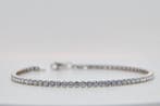 Zonder minimumprijs - Armband - 14 karaat Witgoud - 2.70ct.