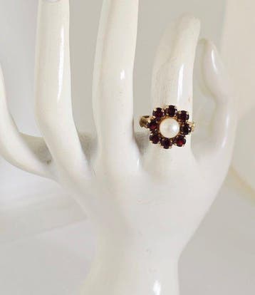 Sans prix de réserve - Bague de cocktail - 8 carats Or jaune
