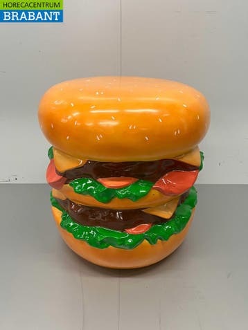 HCB Polyester Bun Hamburger Burger 68 cm Publicité sur les, Verzenden
