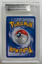 Pokémon - 1 Graded card - Dragonite 91/101 Foil - Beckett 9, Hobby en Vrije tijd, Nieuw
