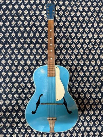Unicon - Archtop - Blue FInish - - Akoestische gitaar -, Nieuw