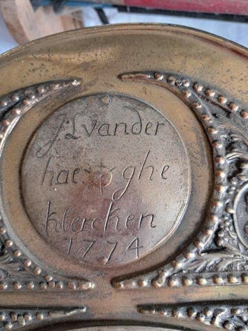 Horloge - - Laiton doré - 1850-1900, Antiquités & Art, Antiquités | Horloges