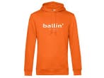 Veiling - Ballin Est. 2013 Basic Hoodie - Oranje - XL, Kleding | Heren, Truien en Vesten, Nieuw