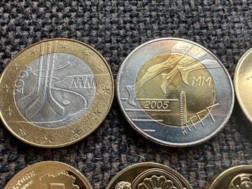 Europa. 2,5 Euro / 5 Euro / 10 Euro 2003/2021 (13 coins)