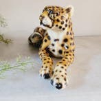 Beeld, Grote Luipaard, Gesigneerd, Made In Italy, 1960 - 16, Nieuw