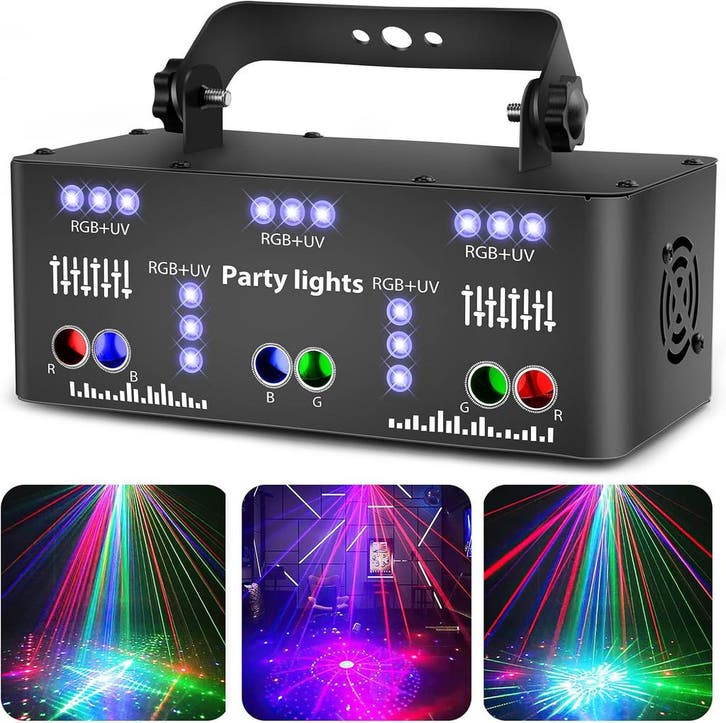 Discolamp RGB/UV | Tweede kansje | OP = OP, weg is pech!, Musique & Instruments, Lumières & Lasers, Envoi