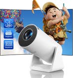 WiMiUS 1080p Mini-beamer | Tweede kansje | Compact & Draa..., Audio, Tv en Foto, Beamers, Gebruikt, HD (720), Verzenden, LED