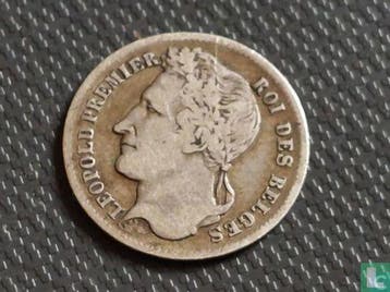 België ¼ franc 1834 (zonder BRAEMT F.), Verzenden, Losse munt