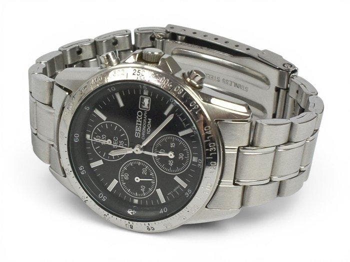 Seiko - Chronograph - Zonder minimumprijs - Heren -, Bijoux, Sacs & Beauté, Montres | Anciennes | Antiquités