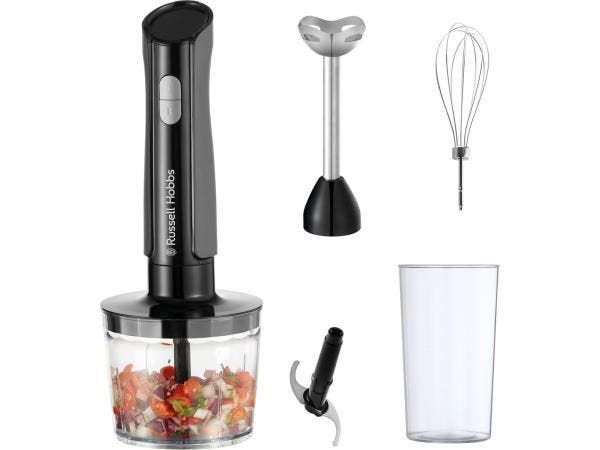 Veiling - Russell Hobbs Desire Matte Charcoal 3 in 1 Staafmi, Electroménager, Mélangeurs de cuisine