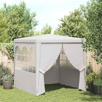 vidaXL Partytent met zijwanden professioneel 90 g/m² 2,5x2,5, Tuin en Terras, Partytenten, Verzenden, Nieuw