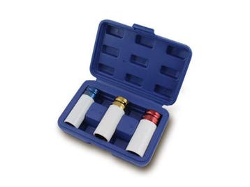 Veiling - 3-delige slagmoersleutelset - 1/2 - 17mm / 19mm /