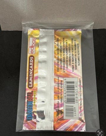 edibas - 1 Booster pack - Dragon Ball - LaminCards Dragon, Collections